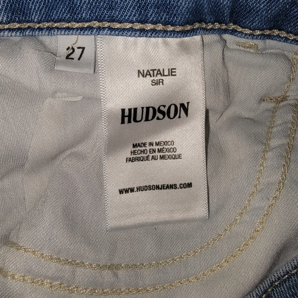 Hudson Natalie Jeans Size 27 Distressed - Picture 6 of 11